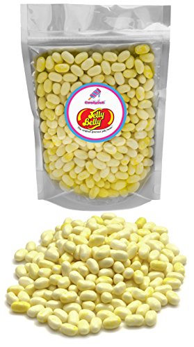 Jelly Belly Buttered Popcorn Jelly Beans 1lb (1 pound ) in resealable stand-up bag