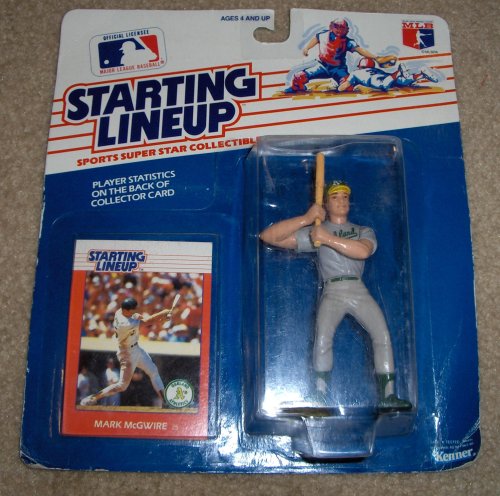 Childrens Toyshop  Toys : 1988 Mark McGwire MLB Starting Lineup Figure