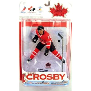 Sidney Crosby McFarlane Team Canada 2010 Hockey Figure Exclusive by 