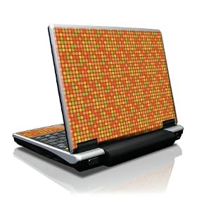 Dots Brown Design Decorative Skin Decal Sticker for Toshiba NB100 Netbook Laptop Computer
