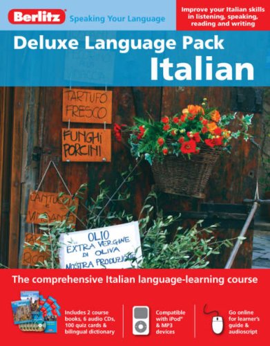 City Travel Guides Discounted  Books : Italian Berlitz Deluxe Language Pack