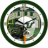 South Florida Bulls USF NCAA Football Helmet Wall Clock