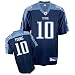Vince Young Tennessee Titans #10 Replica Reebok NFL Football Jersey (Navy Blue)