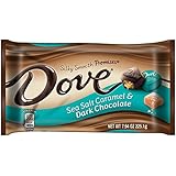 DOVE PROMISES Sea Salt Caramel and Dark Chocolate Candy 7.94-Ounce Bag