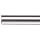 Alvord Polk 127-0 High-Speed Steel Chucking Reamer, Straight Flute, Round Shank, Uncoated Finish