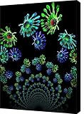 Diaphanous African Daisies Canvas Print - Canvas Art
