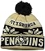 NHL Men's Face-Off Winter Cuffed Pom Knit Beanie