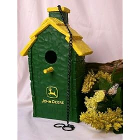 John Deere Shake Roof Birdhouse by 