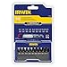 IRWIN Tools 1899929 Impact Performance Series Insert Bit Set, Assorted Slotted, 1-Inch Length, 10-Piece