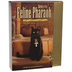 Curse of the Feline Pharoah 1000 pc Mystery Jigsaw Puzzle by University Games
