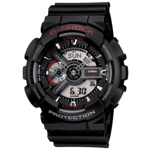 Casio Men's G-SHOCK - The GA 100-1A1 Military Series Watch in Black