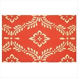 Accent Avril Tomato Contemporary Rug Size: 1'9 x 2'9 by 