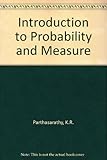 Introduction to probability and measure