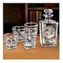 Wolf Art Decanter Glassware Set: Spirit Of The Wild