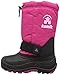 Kamik Rocket Kids Boots, Warm + Waterproof Insulated Snow Boots for Kids Rose