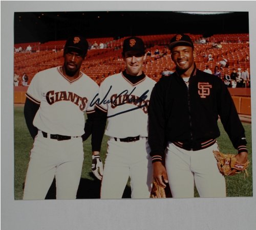Will Clark Autographed Color Glossy 8x10 Photo - San Francisco Giants
