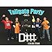 Tailgate Party Set II 4 Piece Figure Set For 1:24 Scale Models by American Diorama 77596