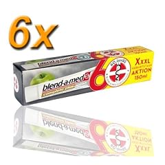 6x blend-a-med complete plus " weiss " Zahncreme/ Zahnpasta / XXXL Geburtstagsaktion / je 150ml