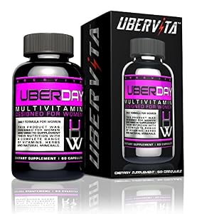 Ubervita Uberday Multivitamin for Women, 60 Count