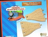 Thomas the Train Wooden Three-Way Parallel Switch Track