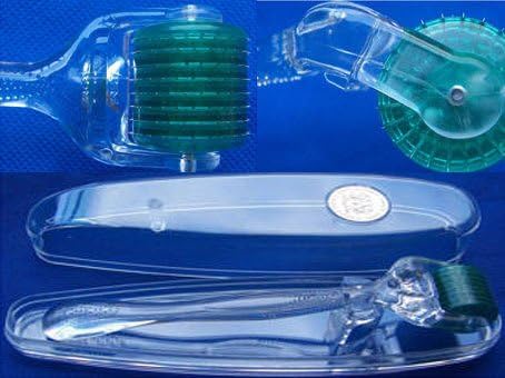 SKIN ROLLER,0.5mm,FDA approved,0.5,MICRO NEEDLE SYSTEM,FOR DERMA SKIN CARE CREAMS AND SERUMS.