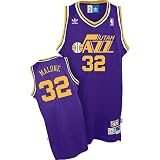 Karl Malone Jersey adidas Purple Throwback Swingman #32