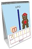 NewPath Learning 33-0123 Numbers 1 - 10 Curriculum Mastery Flip Chart Set, Age 3 to 7, Spanish