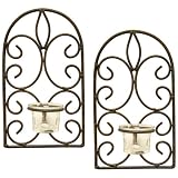 Luca Bella Home&trade; Marissa Set of 2 Tealight Sconces