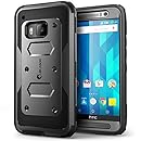 HTC One M9 Case, [Armorbox] i-Blason HTC One Hima M9 built in [Screen Protector] [Full body] [Heavy Duty Protection ] Shock Reduction[Bumper Corner] (Black)