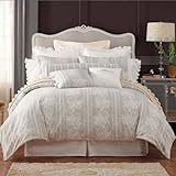 Court of Versailles Linen Rose Queen Duvet