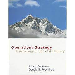 Operations Strategy: Competing in the 21st Century (Operations Series)