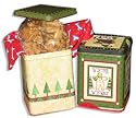 Christmas Dog Treat Gift Tins or Decorative Christmas Box - Christmas Treats for Dogs! - Heidi's Homemade