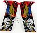 Stinger Paintball Designs Bad Influence Custom Paintball Grips - Red