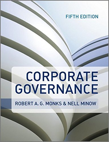 Corporate Governance by Robert A. G. Monks (2011-08-15)