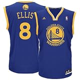 Adidas Golden State Warriors Monta Ellis Youth (Sizes 8-20) Revolution 30 Swingman Road Jersey Small
