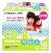 Victor �ǡ�����CD-R  �ϡ��ɥ����� 700MB  48��®  �ۥ磻�ȥץ�󥿥֥� 10�� ������ CD-R80SH10