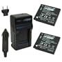 Wasabi Power Battery and Charger Kit for Panasonic DMW-BCK7, DMW-BCK7E, DMW-BCK7PP, NCA-YN101F, NCA-YN101G, NCA-YN101H, DE-A91B, DE-A92A, DE-A92B, Lumix DMC-FH2, DMC-FH5, DMC-FH7, DMC-FH25, DMC-FH27, DMC-FP5, DMC-FP7, DMC-FS16, DMC-FS18, DMC-FS22, DMC-FS35, DMC-FS37, DMC-FX77, DMC-FX78, DMC-S1, DMC-S3