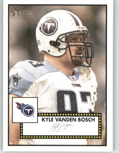 2006 Topps Heritage #267 Kyle Vanden Bosch - Tennessee Titans (Football Cards)