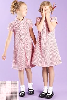 2 Pack - Gingham School Dresses