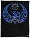 Native American-style Blue/black Wool Blanket 64