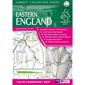 Anquet Eastern England 1:50000 (PC)