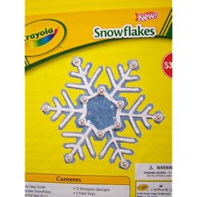 Crayola Snowflakes Party Craft Kit