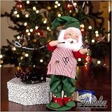 Annalee 13-Inch Workshop Santa