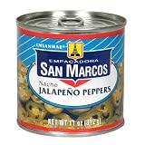 Empacadora San Marcos Nacho Jalapeno Peppers, 11-Ounce Cans (Pack of 12)