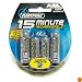 Rayovac I-C3 15 Minute Rechargeable Batteries, AA , 4 batteries