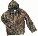 10X Realtree Hardwoods Non-Insulated Hooded Rain Jacket