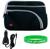 51JP7tbQH0L. SL160  ASUS Eee PC 1000HA 10 Inch Netbook Sleeve Case and Car Charger