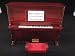 1/12TH SCALE DOLLS HOUSE UPRIGHT PIANO AND STOOL