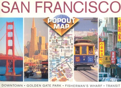 City Travel Guides Discounted  Books : San Francisco, California Popout (Popout Map)