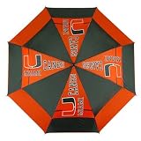 Miami Hurricanes NCAA WindSheer II Auto-Open Umbrella